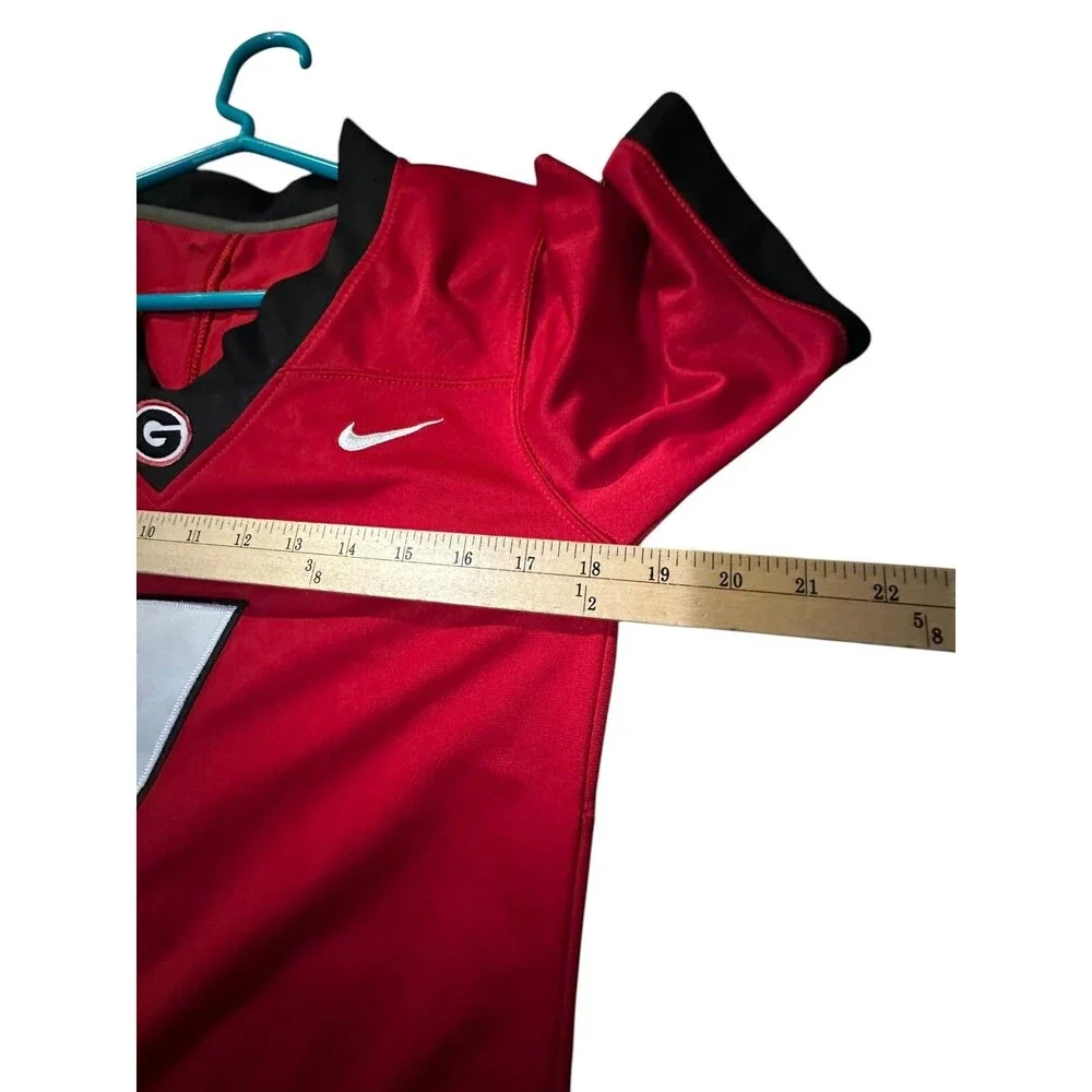 Nike Team Georgia Bulldogs #7 Matthew Stafford Football Jersey Red Adult Medium